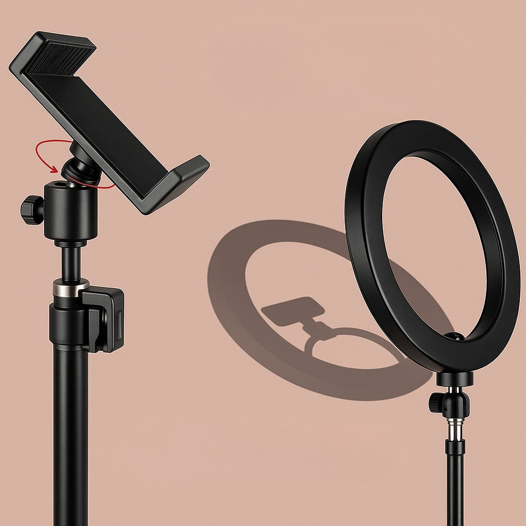26 cm ring lights with tripod and all smartphone holder