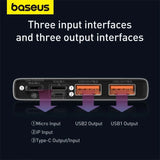 Baseus Power Bank 10000mAh 20000mAh 22.5W Fast Charging Powerbank Portable External Battery For iPhone 16 15 14 12 13 Pro Max