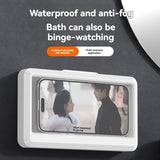 Bathroom Waterproof &amp; Fog-Proof Phone Case, Universal Size, Clear &amp; Durable Plastic, Perfect for Shower Time Entertainment