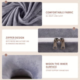 Coussin de Maternité Amovible - Coussin lombaire en velours cristal en forme de G pour grossesse en position latérale