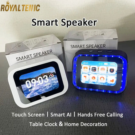 Neuer KI-Smart-Lautsprecher mit Umgebungslicht und Bluetooth