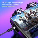 Mobile Shooting Gaming Game Controller Gamepads Gaming w/ Cooling Fan Entertainment Accessories for PUBG Joystick