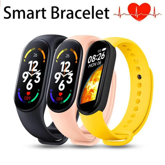 M8 Smartwatch Smartband Herzfrequenz Smartwatch Fitness-Tracker Blutdruck Sportarmband für Mi Band 8 Mehrere Sportmodi