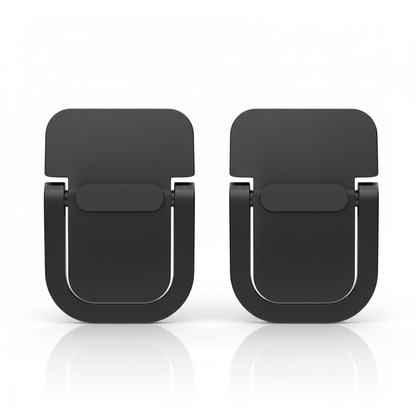 Clips noirs de support d'ordinateur portable optimisés