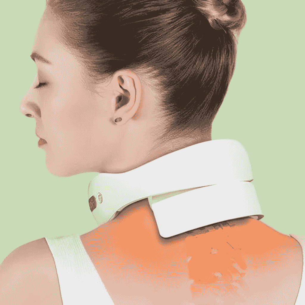Masseur cervical avec effet thermique