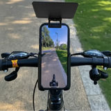 Phone Sun Shade on Bike - Optimized