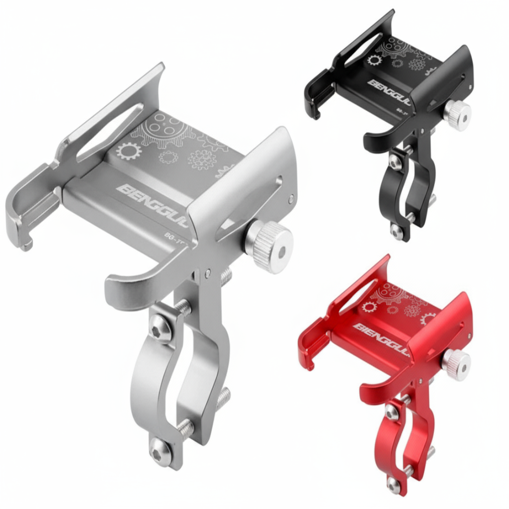 Support téléphone vélo - 3 couleurs optimisé