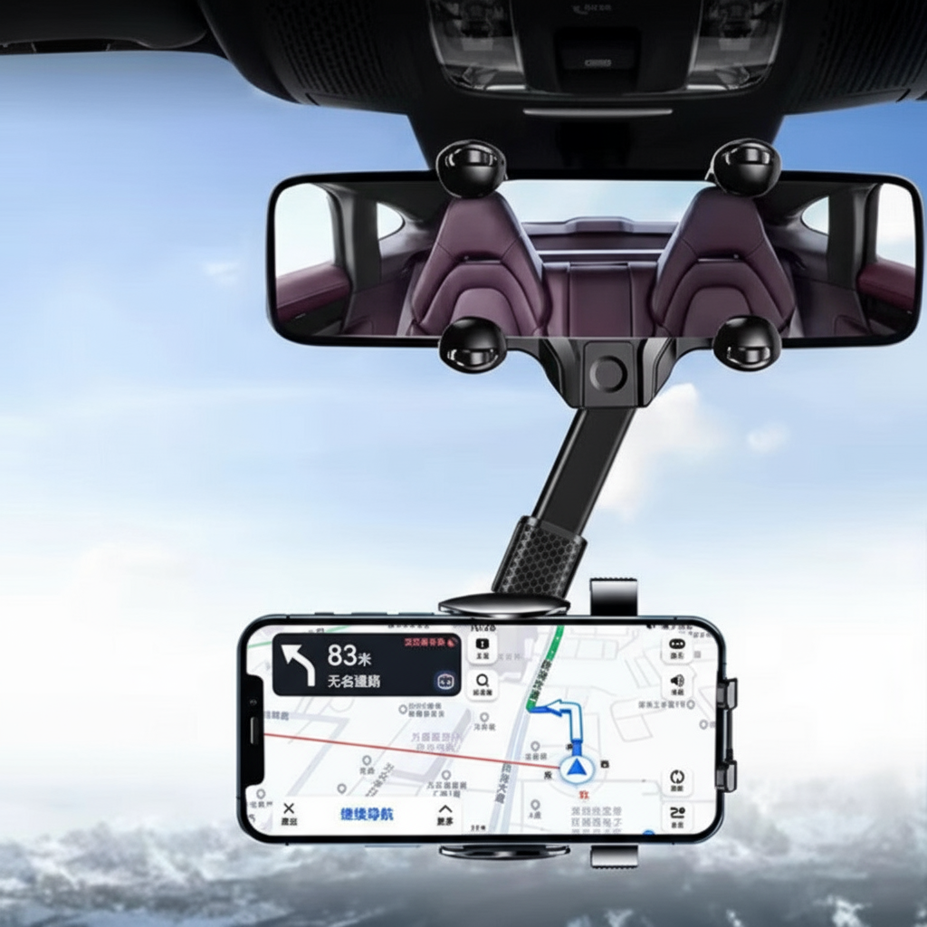 Support téléphone voiture avec GPS optimisé